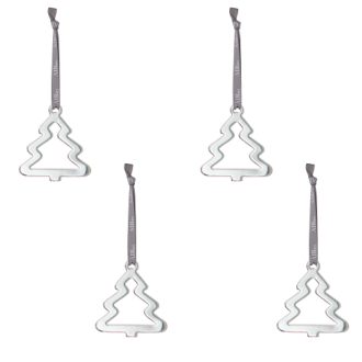 Sølv juletræer AIRies julepynt