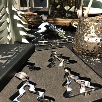 Juletræer i sølv AIRies julepynt