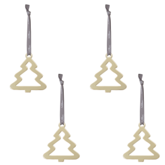 Guld juletræer AIRies julepynt