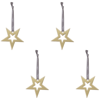 Julestjerner i guld AIRies julepynt