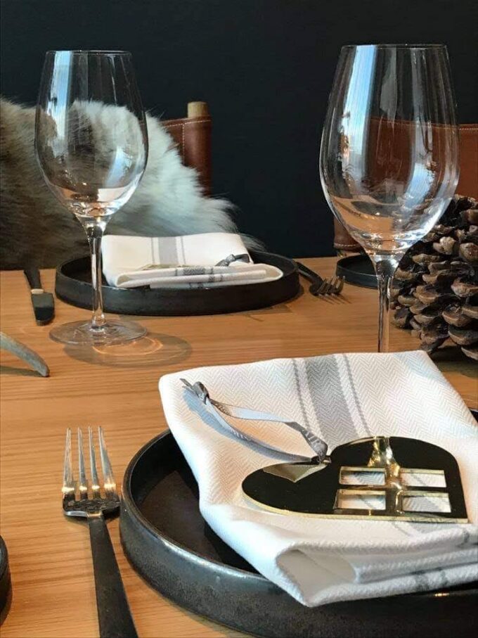 Guld hjerte AIRies julepynt