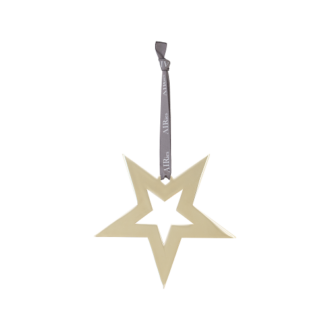 Guld stjerne AIRies julepynt