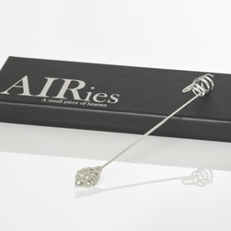 Lysholder Kogle i sølv AIries