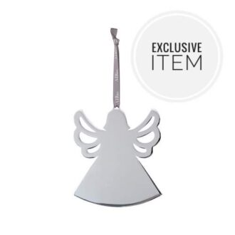 Engel i sølv AIRies julepynt